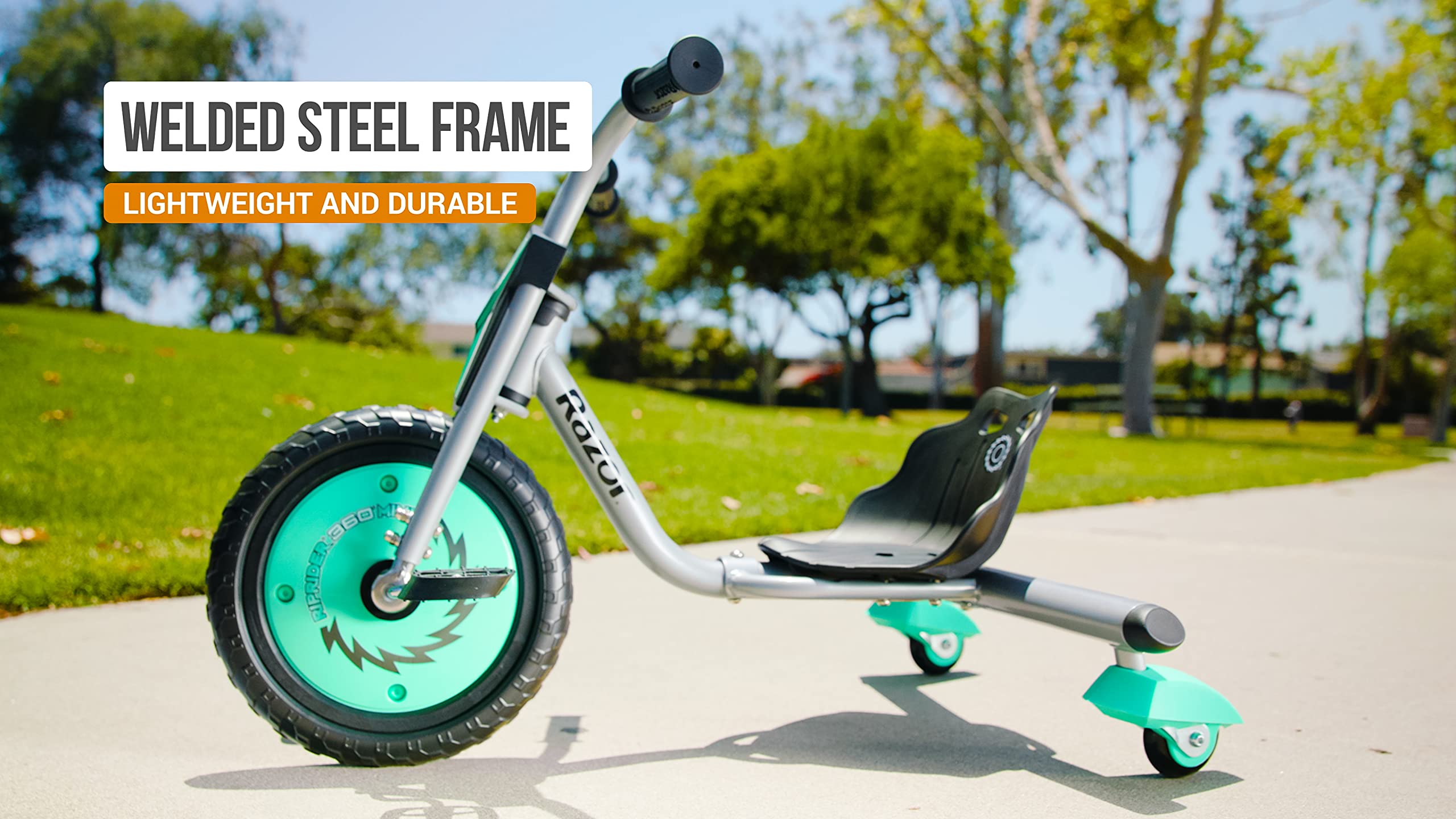 Amazon.com : Razor RipRider 360 Mini, 360 Degrees Spinning Caster